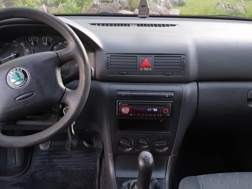 Октавия а4 Рестайлинг салон