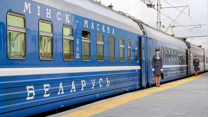 Поезд минск москва