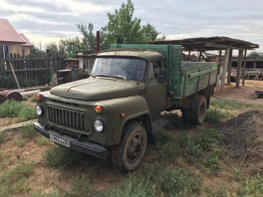 ГАЗ 52 зеленый