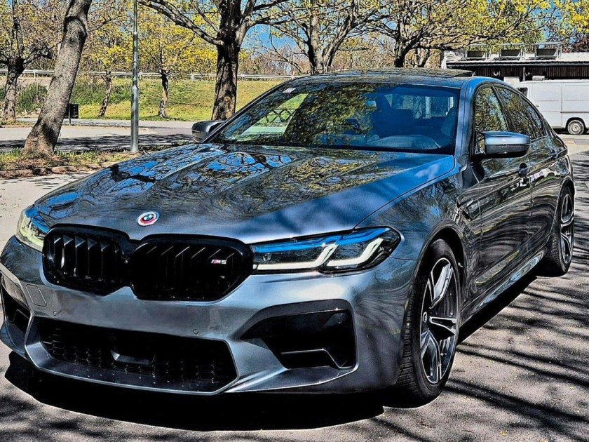 Серая бмв м 5