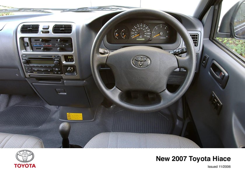 Toyota Grand Hiace 2001 салон