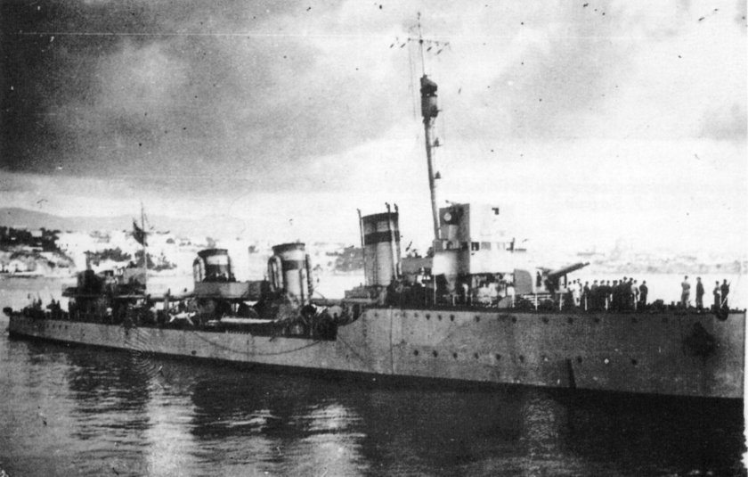 Румынский эсминец Марашешти