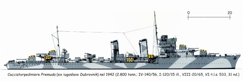 Дубровник эсминец