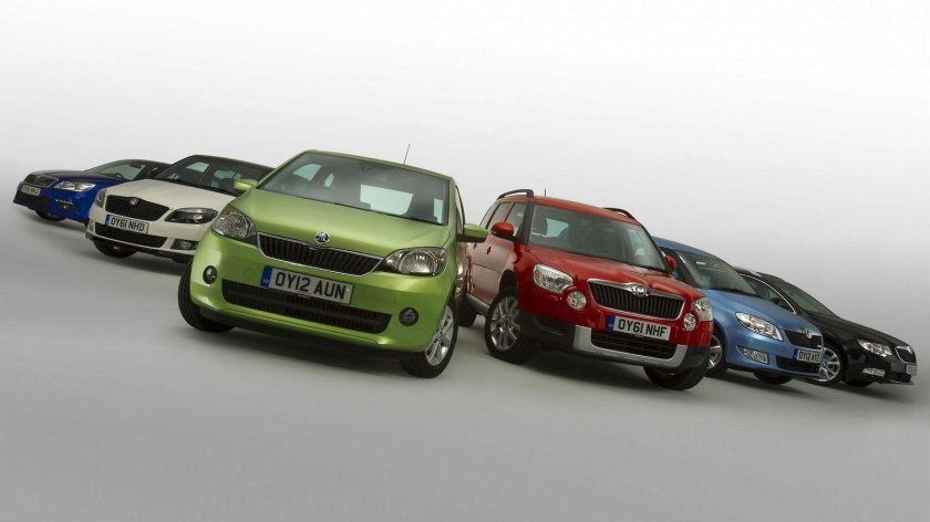 Skoda Модельный ряд