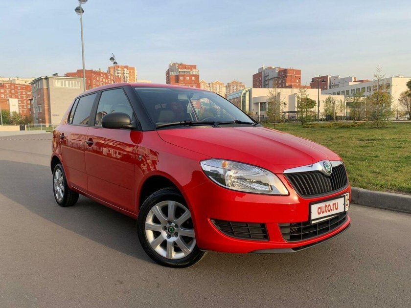 Шкода Фабия на механике