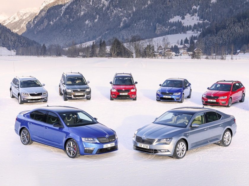 Skoda Модельный ряд 2022
