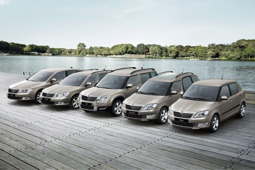 Линейка Шкода