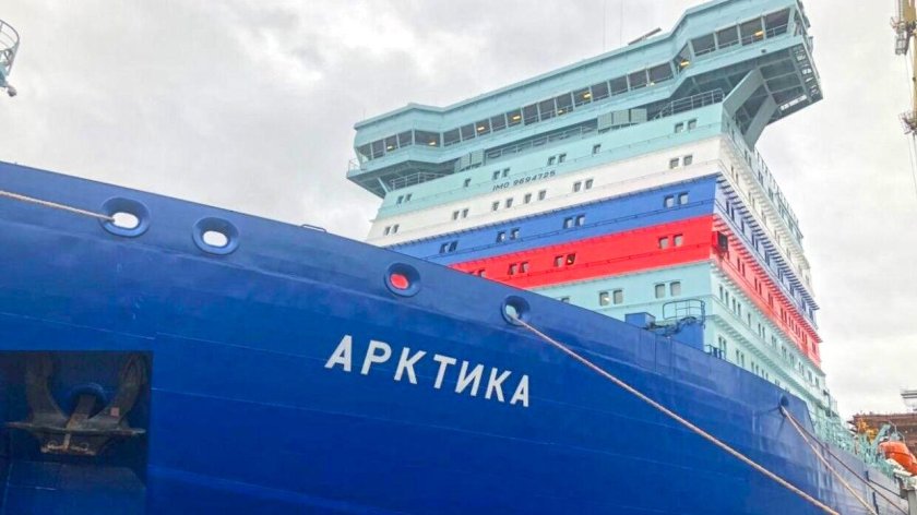 Атомный ледокол Арктика проекта 22220
