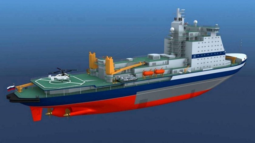 Ледокол Лидер проекта 22220