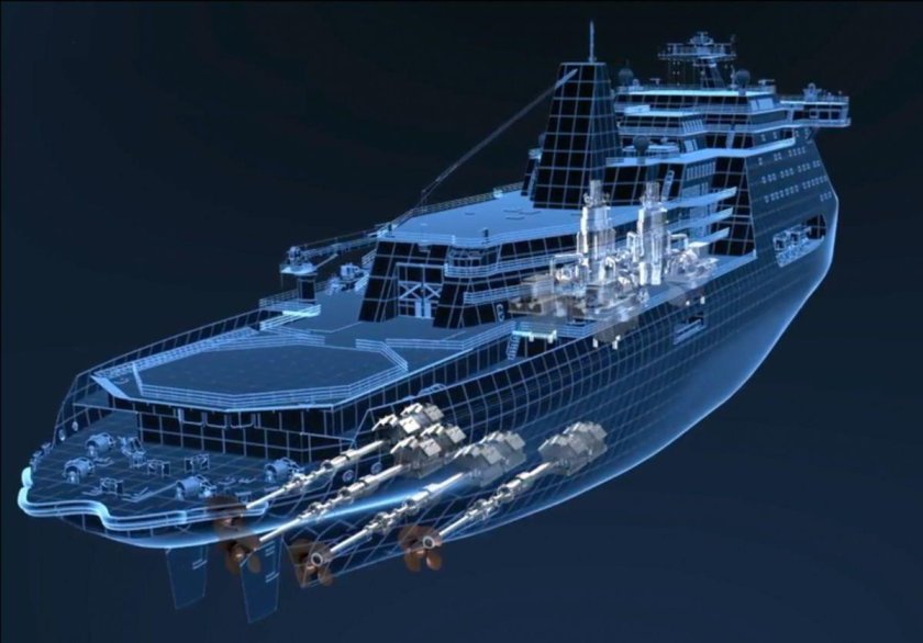 Атомный ледокол Лидер