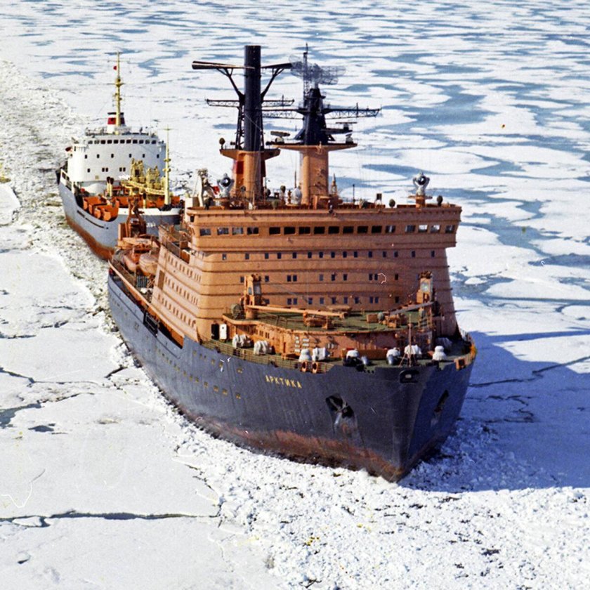 Ледокол Ленин Мурманск
