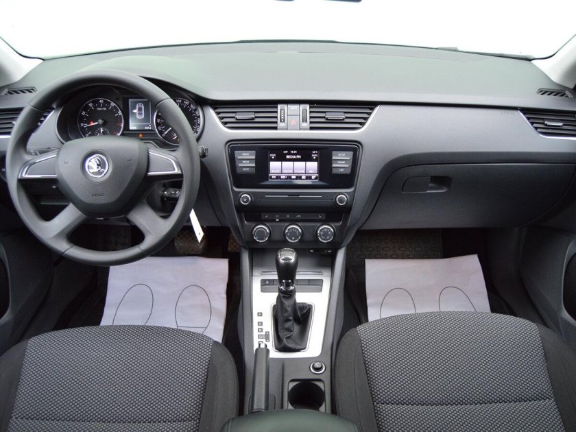 Skoda Octavia a7 2015 салон