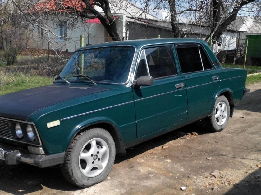 Лада 2106 зеленая