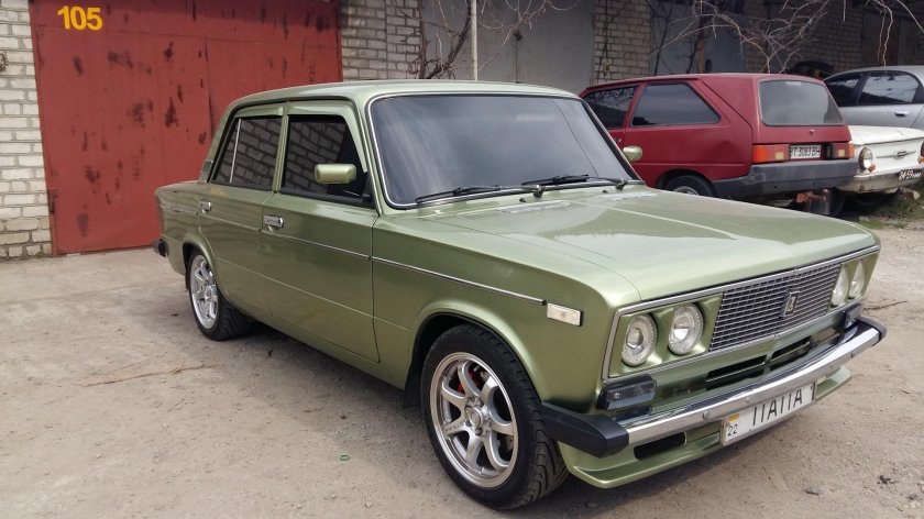 Цвет Афалина ВАЗ 2106