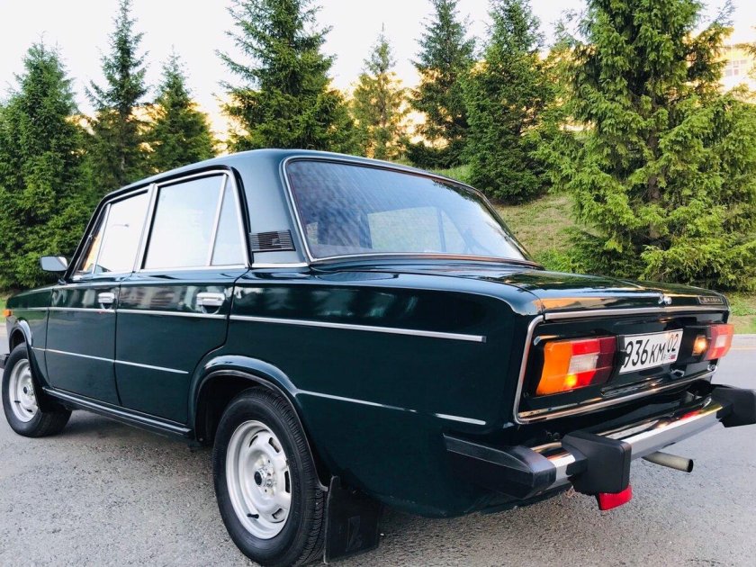 ВАЗ 2106 тёмно зелёный металлик