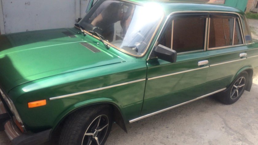 ВАЗ 2106 зеленый металлик