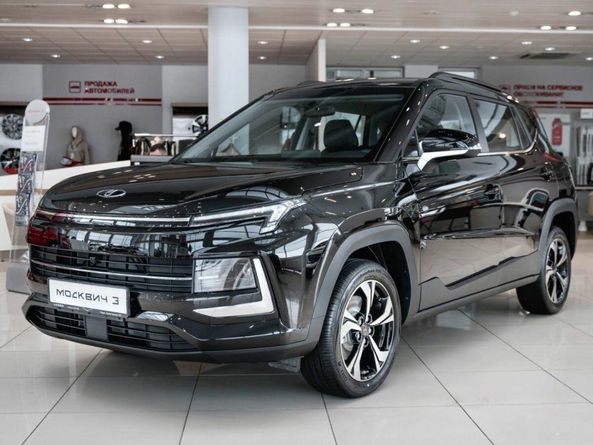 Москвич 3 черный
