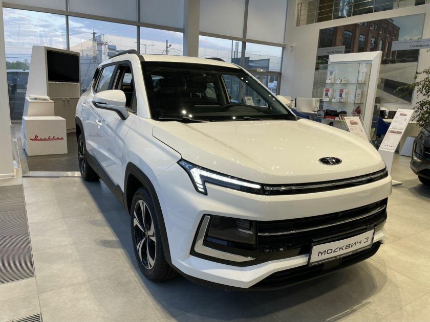 Москвич 2023 белый