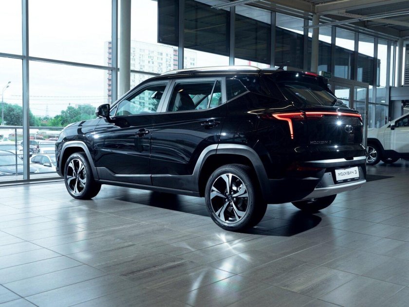 Москвич черный 2023