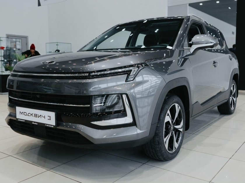 Москвич 3 серый 2023