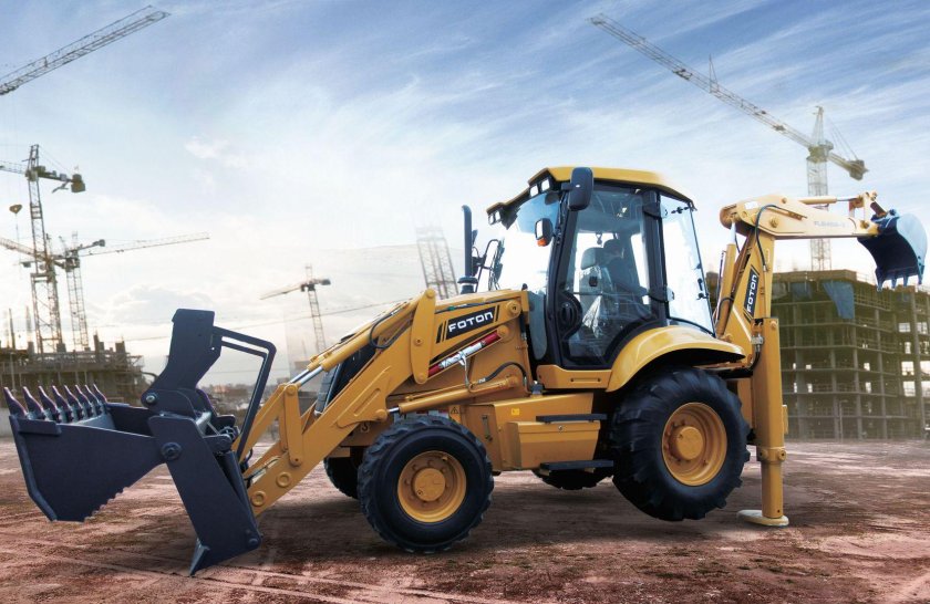 Экскаватор-погрузчик Lovol flb468