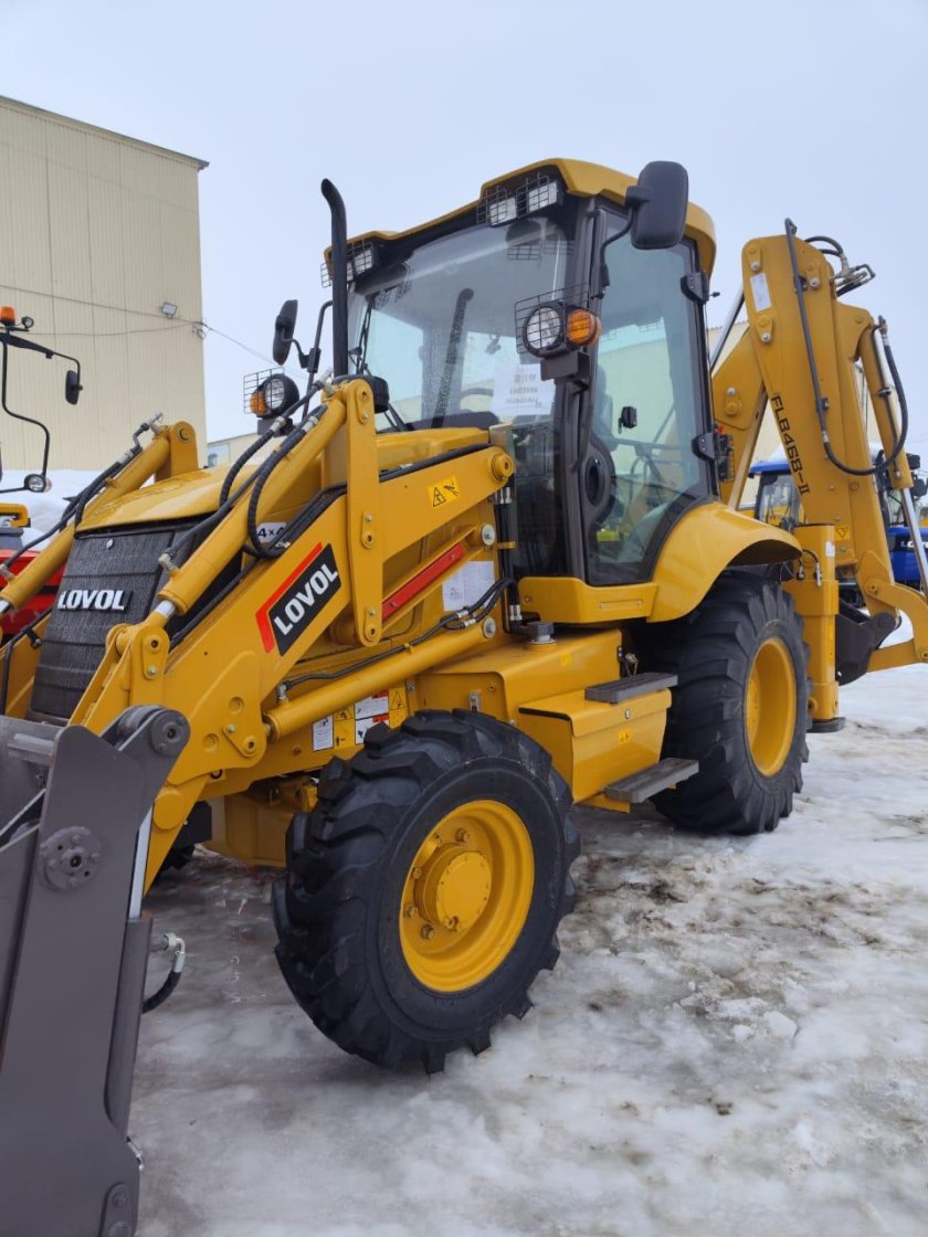 Экскаватор погрузчик Lovol flb468-II