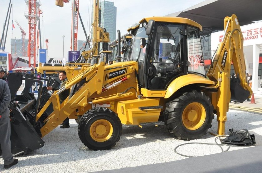 Экскаватор погрузчик foton Lovol flb468 II