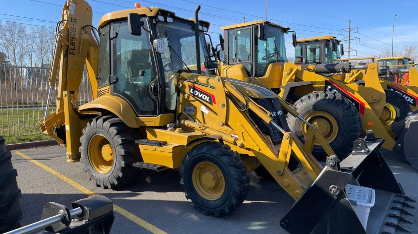 Ловол экскаватор погрузчик флб 468