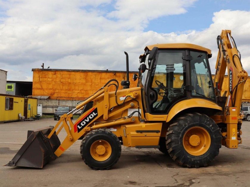 Экскаватор погрузчик Lovol flb468-II
