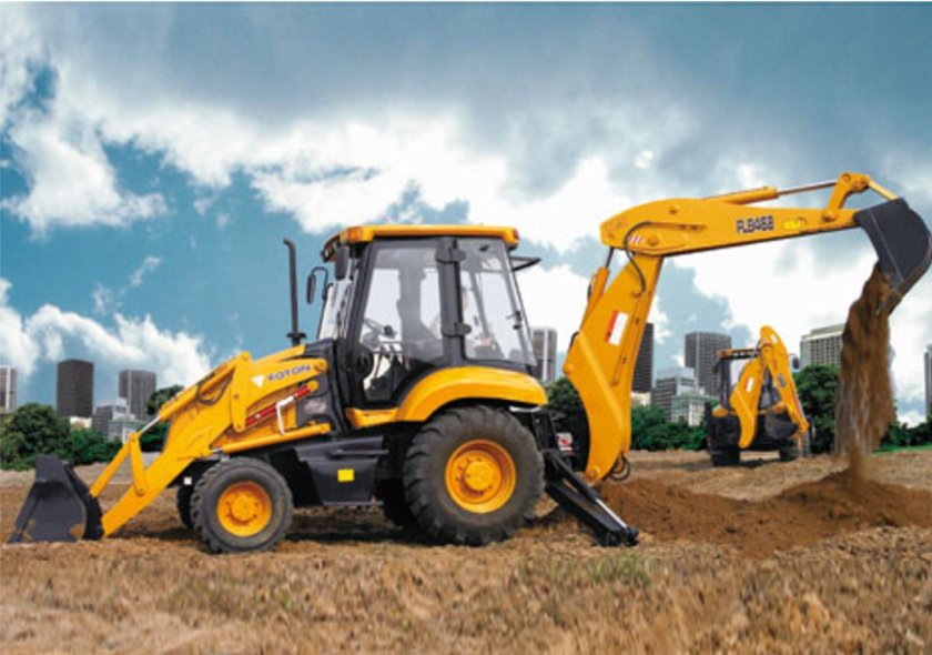 Экскаватор погрузчик Lovol flb468-II