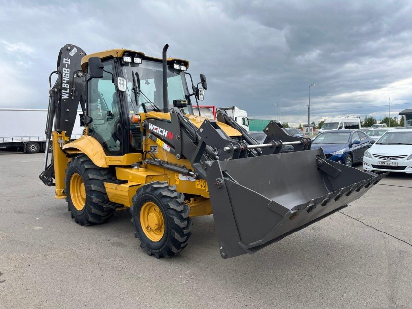 Weichai экскаватор-погрузчик wlb468-II