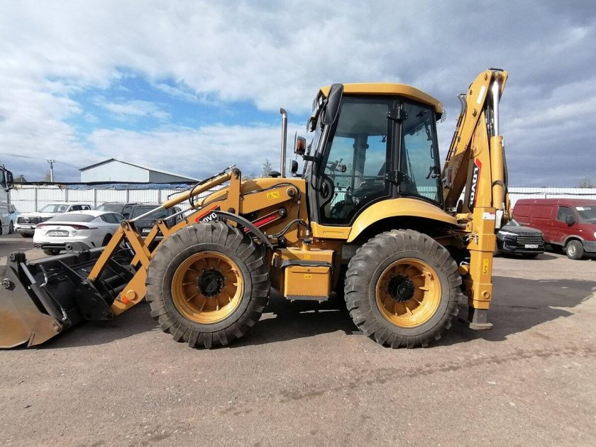 Shanmon 388h экскаватор-погрузчик