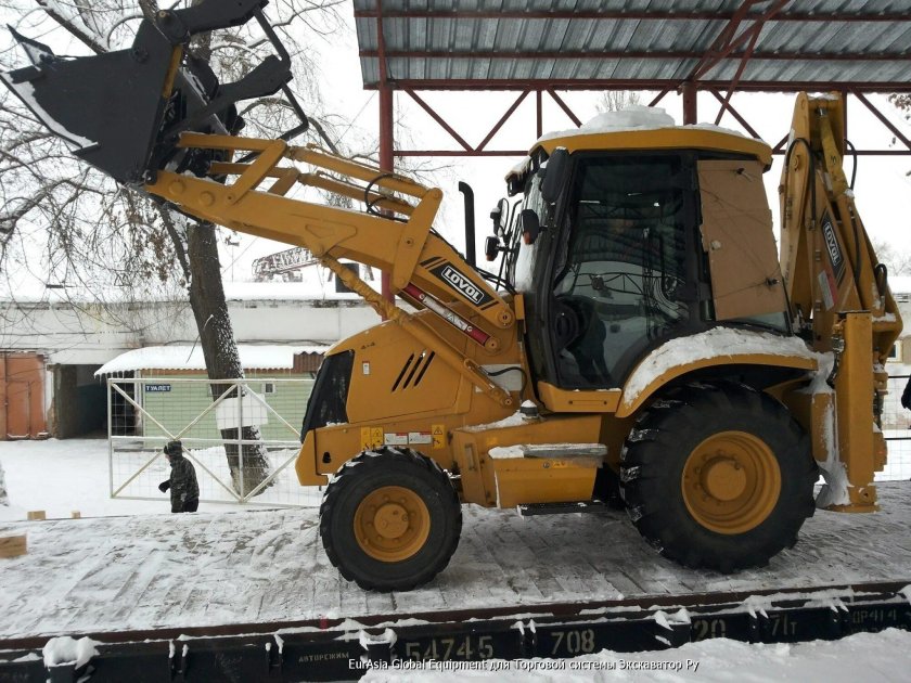 Экскаватор погрузчик Lovol flb468-II