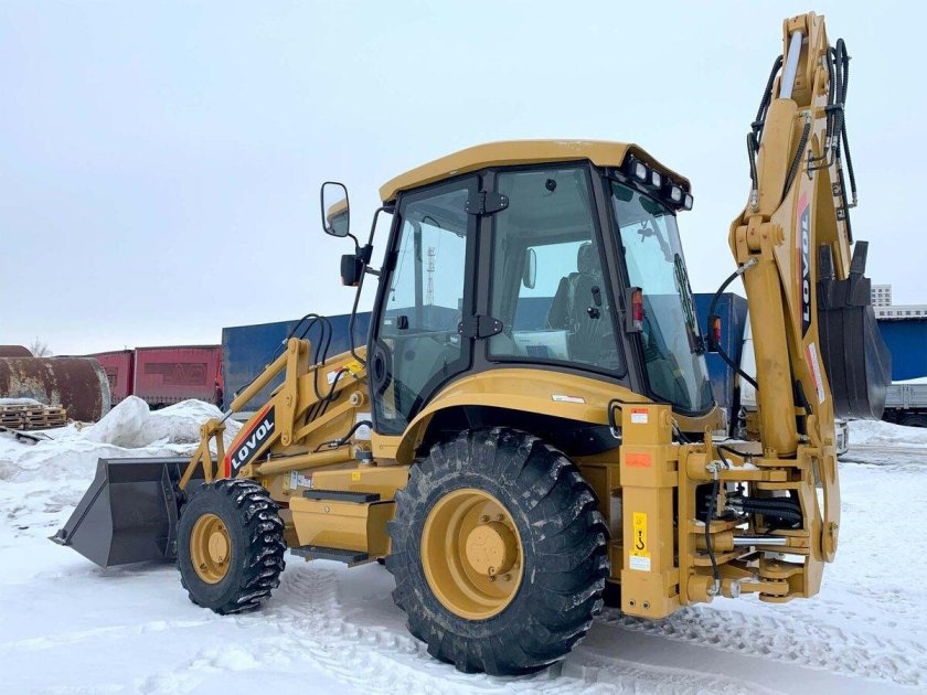 Экскаватор погрузчик Ловол 468