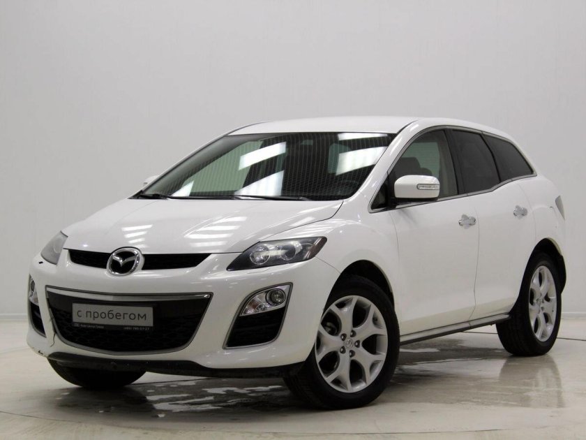 Mazda CX 7 белая