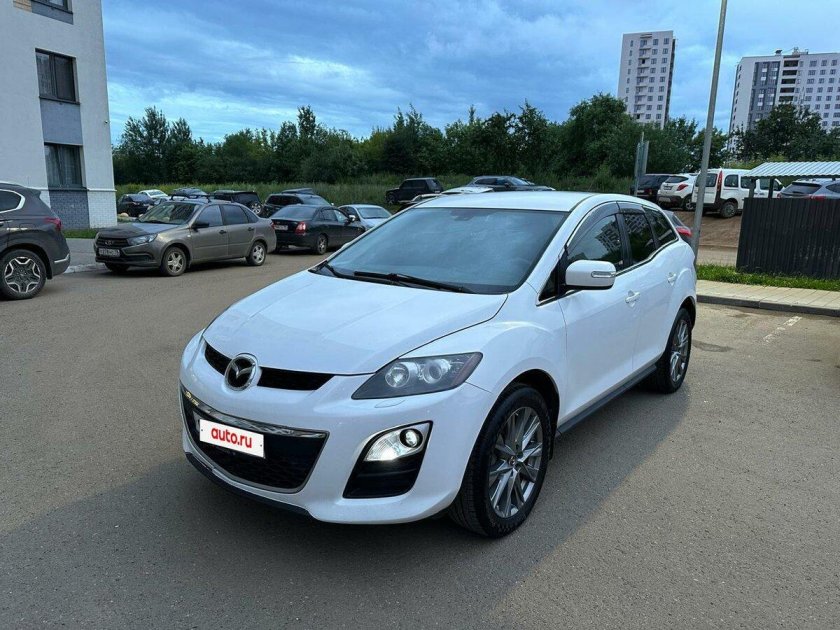 Mazda cx-7 i рестайлинг 2.3 at 238 л.с. белый