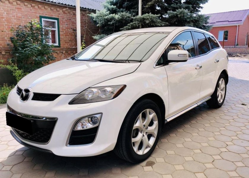 Mazda CX-7 I Рестайлинг 2.3 at 238 л.с. белый