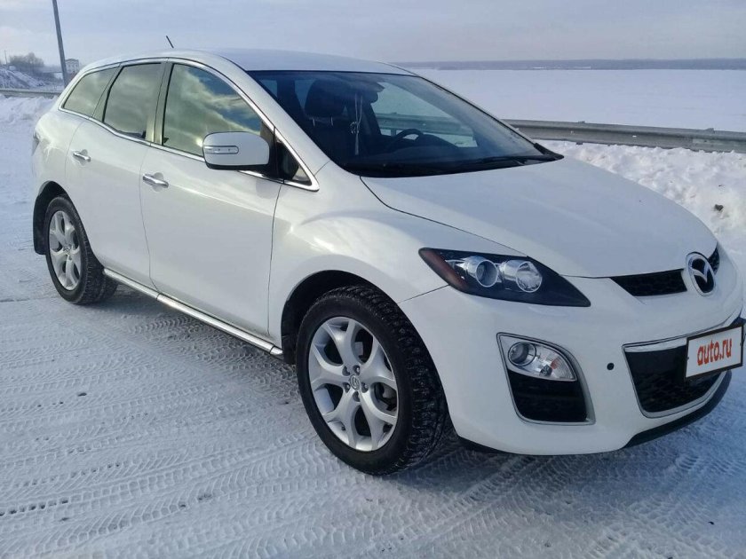 Мазда cx7 2011 белая