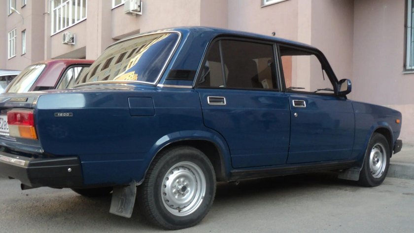 ВАЗ 2107 индиго