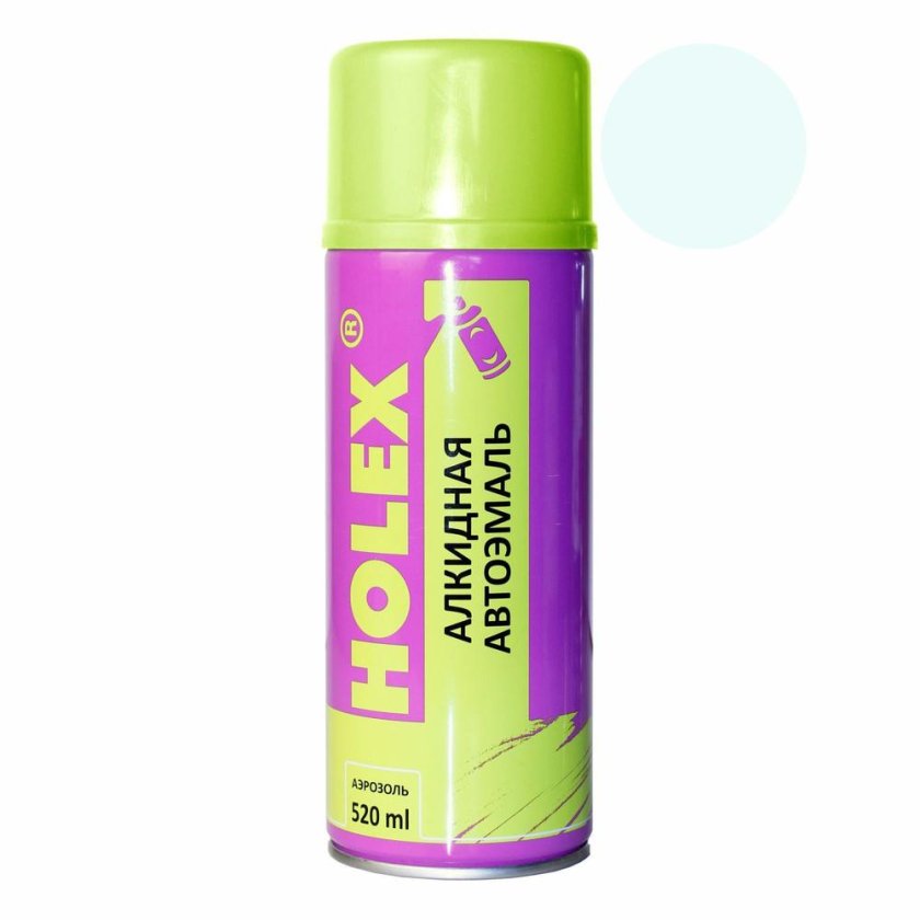Has-2481 601 черная автоэмаль аэрозоль HOLEX 520мл