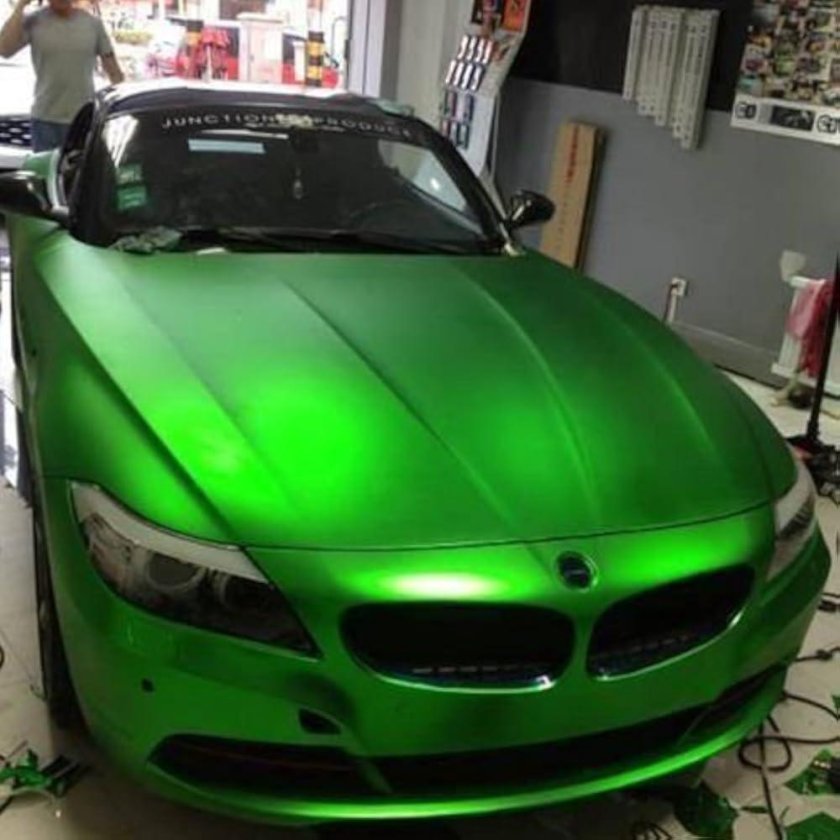 Пленка матовый хром лайм