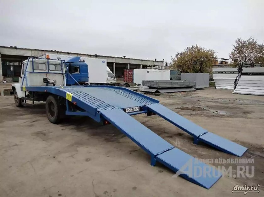 Эвакуаторная платформа на Валдай