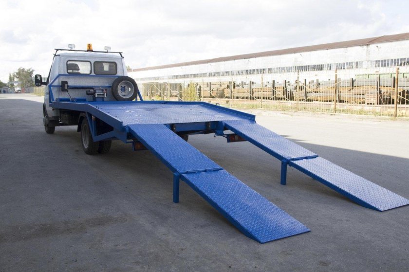 Эвакуаторная платформа на Газель