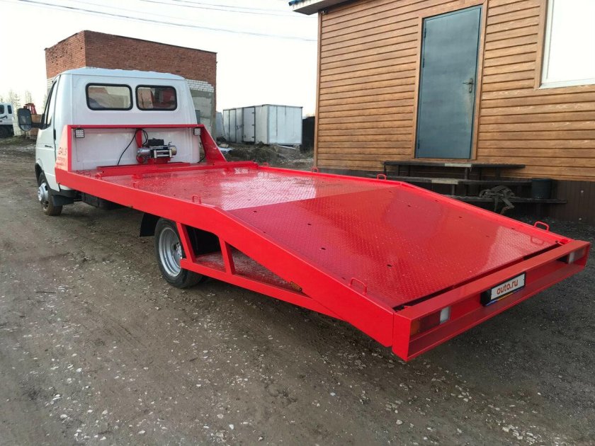 Платформа эвакуатора на Газель