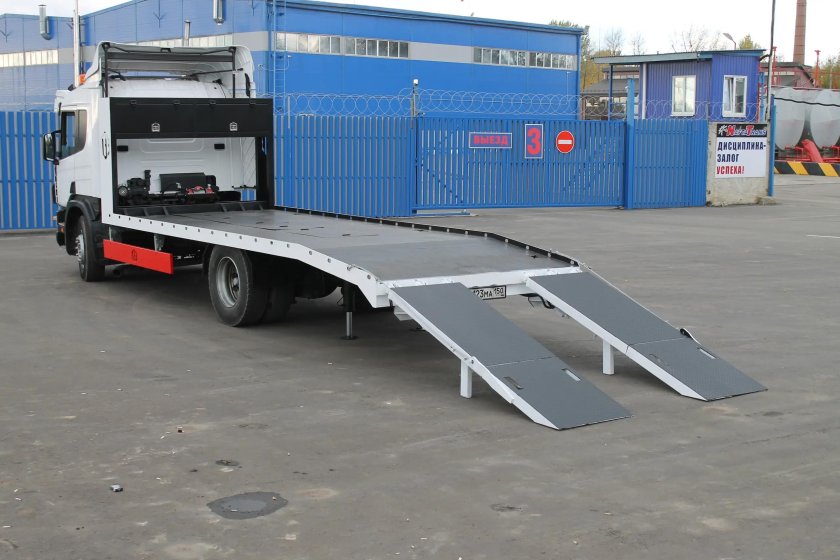 Эвакуаторная платформа мультилифт