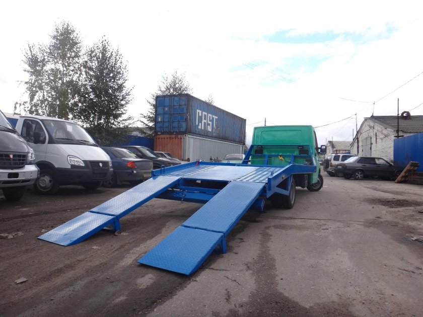 Эвакуаторная платформа на Газель