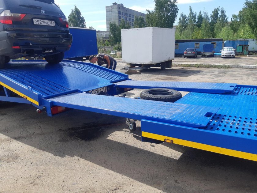 Газель эвакуатор со сдвижной платформой