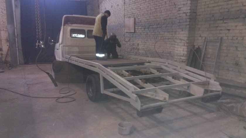 Каркас платформа кузова Газель ГАЗ-3302