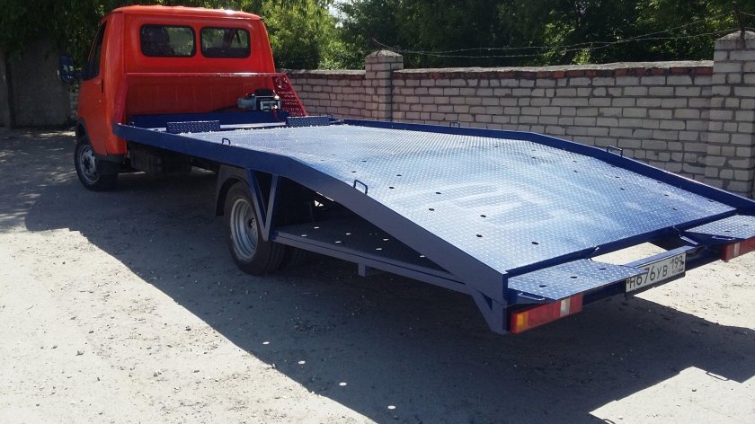 Эвакуаторная платформа на Газель