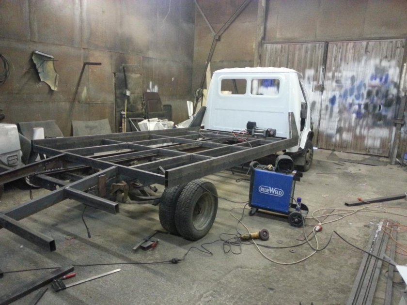 Эвакуаторная платформа на Газель